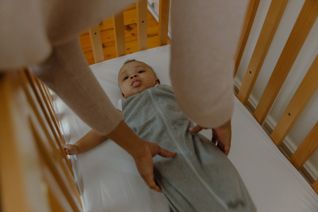 How to get 10 month clearance old to sleep in crib