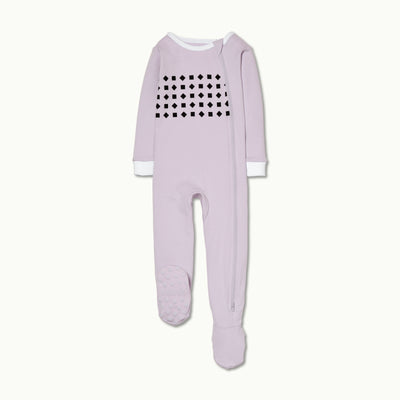 pajamas showing in lilac 