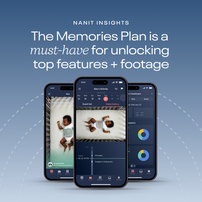 Nanit Insights - The Memories Plan is a must-have for unlocking top features + footage 