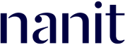 Nanit logo in navy blue