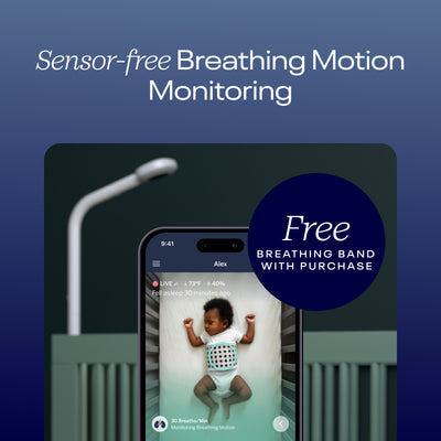 sensor-free breathing motion monitoring. free breathing band with purchase